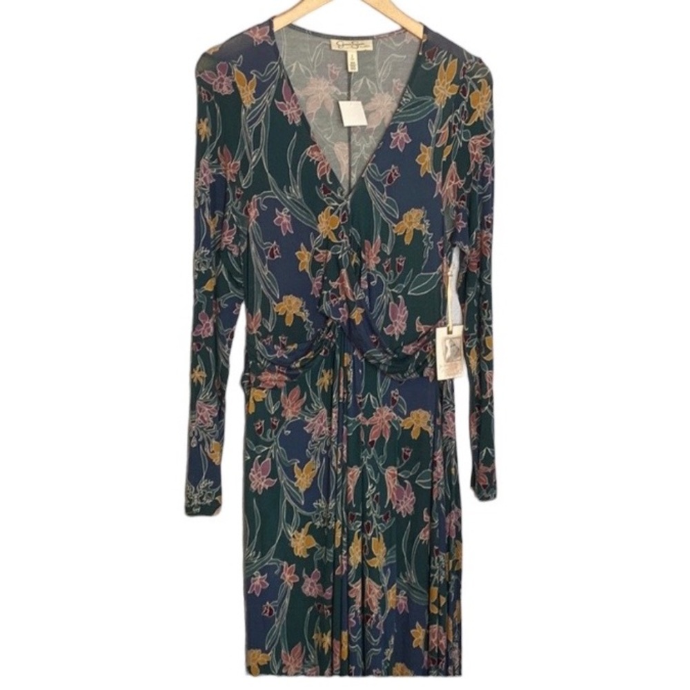 Jessica Simpson Maternity floral long maxi dress NWT size small